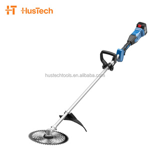 21V Cordless <b>Manual</b> <b>Lawn</b> <b>Mower</b> with Brush Cutter Blade Walk Trimmer Industrial Grade Grass Box for Grass Weed Eater DIY Grading - Product Image 3