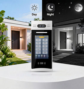 1V4 Kabelgebundenes <span class=keywords><strong>Video</strong></span>-Türsprechanlage-System für Wohnungen mit 7-Zoll-<span class=keywords><strong>Monitor</strong></span> und Tuya Smart <span class=keywords><strong>Video</strong></span>-Gegensprechanlage - Product Image 3