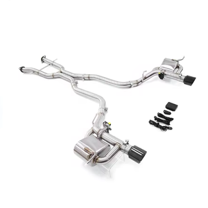 Sistema di Scarico OEM Catback per <span class=keywords><strong>Jeep</strong></span> Grand <span class=keywords><strong>Cherokee</strong></span> Trackhawk 6.2L 6.4L con Silenziatore, Controller e Terminali - Product Image 4