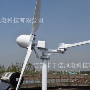 เครื่องกำเนิดไฟฟ้าพลังงานลมแบบแกนนอน Kdn Kdn-Fk3000W 220V เชื่อมต่อกับระบบกริดพร้อมตัวควบคุม - Product Image 4