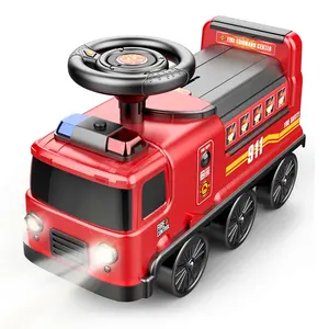 Новые идеи продукции 2021, Обучающие игрушки, детский пожарный грузовик Zigotech, машина Zigotech, детская ездовая машина