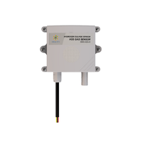 Transmisor de Sulfuro de Hidrógeno H2S SW6H2S01 de Montaje en Pared, RS485 Modbus RTU, Sensor Industrial IP65 a Prueba de Polvo y Agua para Espacios Confinados