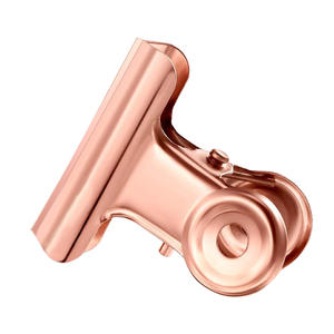 ชุดเครื่องเขียนสำนักงานสีโรสโกลด์ Weisita <span class=keywords><strong>แบบ</strong></span>ขายส่ง รุ่น Hot Seal พร้อมคลิปหนีบรูปทรงกลมขนาด 31 มม. บรรจุกล่อง 15 ชิ้น - Product Image 3