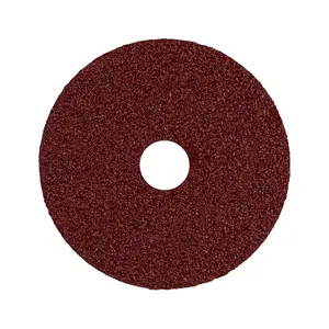 Truper 4-1/2 \ "Discos de lijado 5-Pack con respaldo de fibra de vidrio 24-Grano - Product Image 1