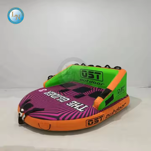 Gommone Gonfiabile Trainabile The Glider per 3 Persone in PVC, Divano Galleggiante per Sport Acquatici e Noleggio Sci Nautico - Product Image 1