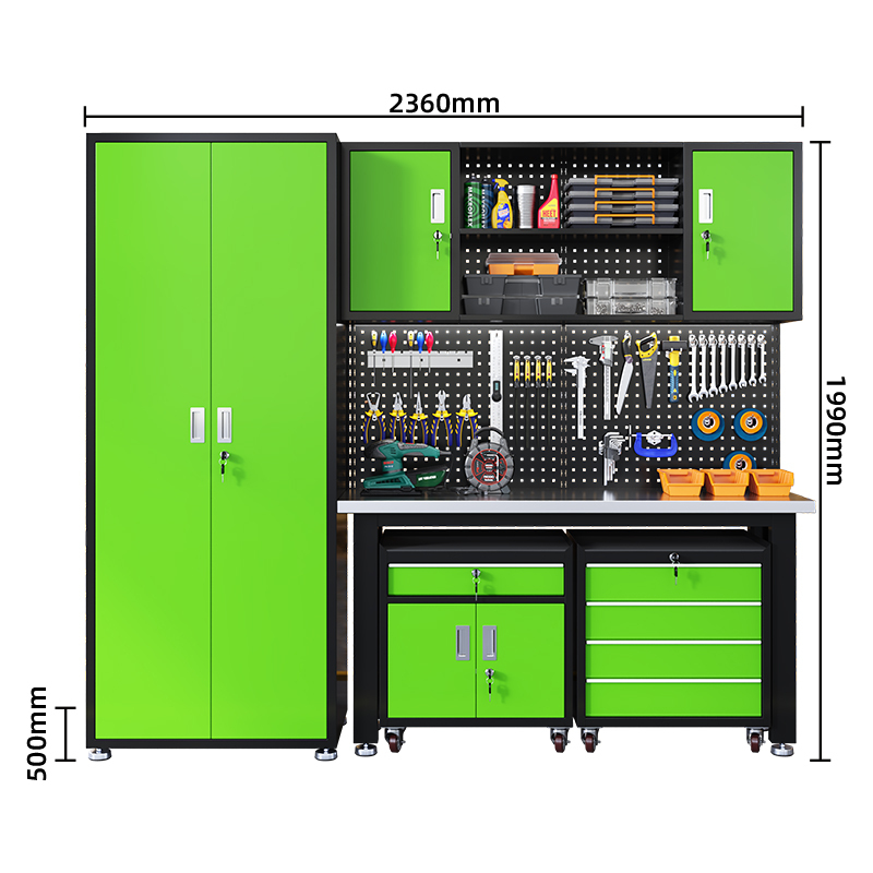 comptoir vert-inox-3
