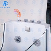 PAT PET Massage à bulles Bain d'hydrothérapie Fournitures pour animaux de compagnie Baignoire de toilettage pour chiens Bain à ozone Spa pour chiens