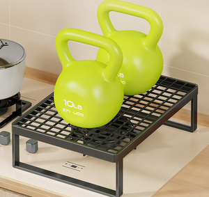 Soporte de Hierro para Estufa de Cocina, Soporte para Cocina de Inducción, Soporte Inferior para Estufa de Gas, Soporte para Ollas, Soporte Metálico Multifuncional - Product Image 4