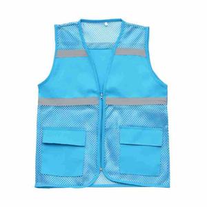 Gilet de sécurité réfléchissant imperméable de classe 2 ANSI à haute visibilité avec logo personnalisé pour les travaux de construction - Product Image 4
