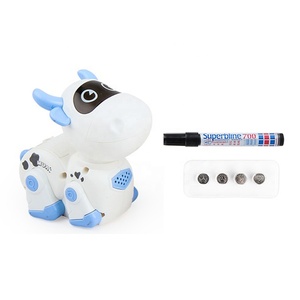 Robot <span class=keywords><strong>de</strong></span> juguete inteligente para niños, con autodetección, línea <span class=keywords><strong>de</strong></span> rotación, seguidor, Robot <span class=keywords><strong>de</strong></span> juguete <span class=keywords><strong>de</strong></span> vaca <span class=keywords><strong>de</strong></span> dibujos animados, tecnología <span class=keywords><strong>de</strong></span> Robots, educativo - Product Image 6