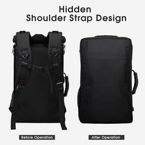 Muestra gratuita: Bolsa deportiva para exteriores de Source Factory con tres compartimentos ajustables para zapatos, ideal para bolsas de lona. - Product Image 3