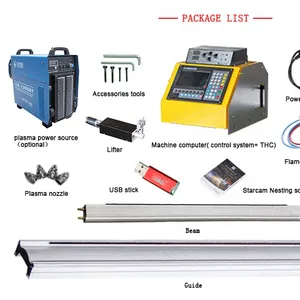 metal plasma cutting machine for sale portable cnc plasma machinery