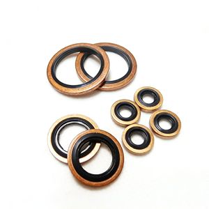 Oil Resistant NBR Imperial Combination Mats-Half Pack 1mm Thick Bonded Seal <b>Gasket</b> Temperature Range -30~+220C Automotive - Product Image 4