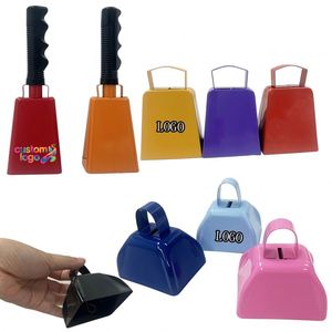 Campanella in Metallo Personalizzata per Eventi Sportivi, Robusta e di Alta Qualità, Regalo Promozionale per Partite di Calcio - Product Image 1