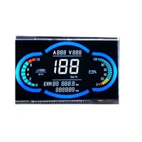 Pantalla para Internet de las Cosas con Retroiluminación LED Blanca, Brillo de 300cd/m2, Interfaz I2C, Tamaño Personalizable