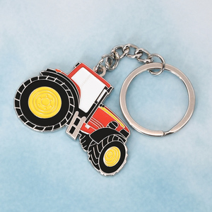Khuyến Mại Kim Loại Móc Chìa Khóa Biểu Tượng Tùy Chỉnh Keyring Dễ Thương Nhân Vật Logo Xe Tải Xe Men Móc Khóa - Product Image 3