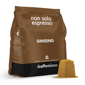 Capsules de café compatibles Nespresso* - Pack de 50 capsules avec goût de ginseng soluble et d'arabica sucré - Emballage en boîte - Product Image 4