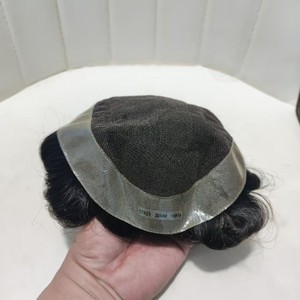 วิกผมชายแบบครอสบอร์เดอร์ ฐานตาข่ายสไตล์<span class=keywords><strong>เกาหลี</strong></span> สวมใส่สบาย <span class=keywords><strong>ผม</strong></span><span class=keywords><strong>สั้น</strong></span> มองไม่เห็นรอยต่อ รุ่น N06 - Product Image 4