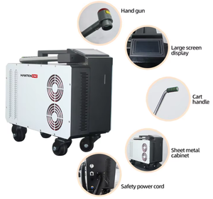 Nettoyeur laser compact 300W pour l'élimination de la rouille et de la peinture, nettoyage des surfaces en pierre et en béton, <span class=keywords><strong>service</strong></span> de nettoyage, fabricant, vente en gros - Product Image 1