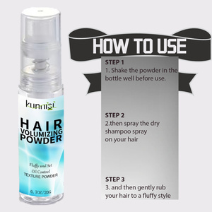 Polvere Volumizzante Opacizzante per Uomo, Prodotti per la Cura e lo <span class=keywords><strong>Styling</strong></span> dei Capelli, Cera in Polvere con Etichetta Privata - Product Image 3