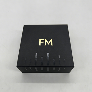 OEM Luxury Magnetic Cosmetic Packaging with Gold Foil Logo & Kraft Insert Custom Rigid Paper Gift <b>Boxes</b> for Lipstick Wholesale - Product Image 2