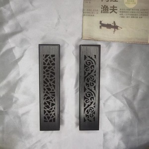 Bamboo <b>Incense</b> <b>Box</b> 14.8*3.5*2.2 Religious Use With Geometric And Scroll Design For <b>Incense</b> Storage And Burning - Product Image 1