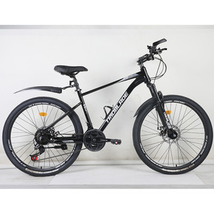 Fabricantes Tianjin Venta al por mayor 26 pulgadas 21 velocidades MTB Man Bicicletas todoterreno Frenos de doble disco amortiguadores con horquilla de acero - Product Image 1