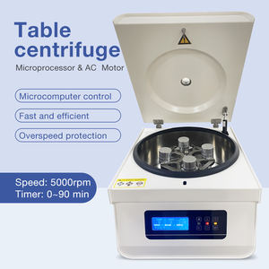 מחיר המפעל שולחן צנטריפוגה מיקרו-מחשב בקרה autologous השתלת צנטריפוגה עם רוטור לשימוש במעבדה - Product Image 3