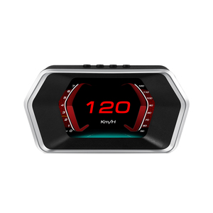 New P17 Head up hiển thị 2 cách cài đặt xe HUD Đồng hồ tốc độ wiiyui OBD2 + GPS thông minh đo - Product Image 1