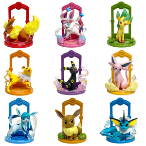 9 cái/bộ chúng ta hãy đi ibou phim hoạt hình funism Anime nhân vật chúng ta hãy đi loạt hành động đáng yêu xe trang trí đồ chơi - Product Image 5