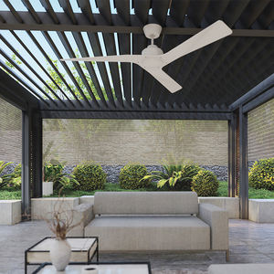 Pérgola de aluminio personalizada con control remoto, persianas eléctricas apilables a prueba de lluvia, <span class=keywords><strong>toldos</strong></span> de techo parasol para Villa, patio, terraza - Product Image 4