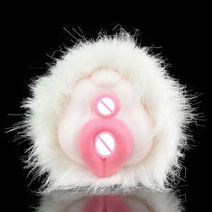 FAAK <span class=keywords><strong>2</strong></span> in 1 fantezi köpek cep kedi erkek Vagina tor ile vajina ve yapay hayvan kürk adam ile Anal mastürbasyon Stroker - Product Image 6