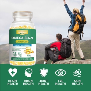 Huile de poisson oméga 3 de saumon OEM en gélules molles DHA EPA Krill pour maintenir la mobilité et le confort des articulations saines Huile de poisson oméga-3 1000mg en gélules molles - Product Image 2
