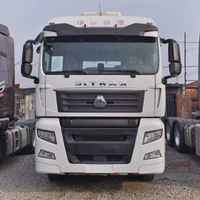 Tracteur Howo 4x2 d'occasion super bon marché pour tirer la semi-remorque