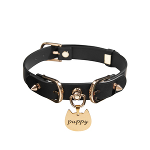 Cổ áo đi kèm với một dây xích có thể tháo rời, trò chơi nhập vai dành cho người lớn, cổ áo màu tím bdsm, Trừng Phạt, Thống Trị - Product Image 2