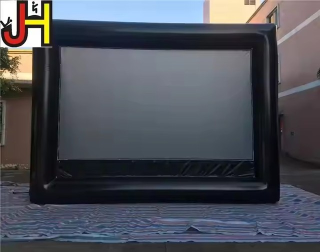 High Quality Airtight Inflatable Movie Screen, Outdoor Cinema Advertising Display Inflatable Rear Projection Screen for Sale