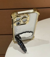 Soporte de Teléfono con Espejo de Lujo WEVIEW Swan para iPhone 16 17 18 Pro Max, Funda para Teléfono Móvil