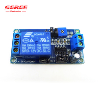 Relé de cierre de sincronización DC12V de gran oferta para placa de doble FR-4PCB relé de retardo de tiempo de 5V con Sensor ajustable mejor que Chip 555