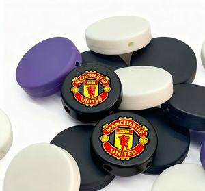 Cuentas focales personalizadas para bolígrafos con logotipos impresos y cuentas artesanales personalizadas de 27x27mm para proyectos de bricolaje, bolígrafos y fabricación de joyas - Product Image 4