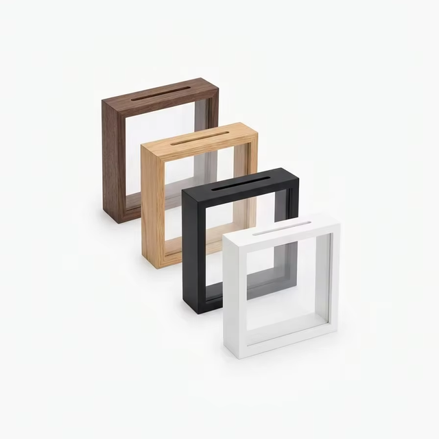 Wholesale for Certified MDF Deep Shadow Box Frame UV Printing Foldable Modern Design for Memory Display Case 15x15 20x20 30x30cm