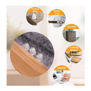 Miếng Đệm Silicon Nội Thất Miếng Đệm Giảm Chấn Dính Trong Suốt Tấm Chắn Bàn Kính Bảo Vệ Bề Mặt Miếng Đệm Cao Su Dính - Product Image 2