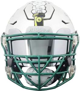 หมวกกันน็อคกีฬารักบี้อเมริกันสำหรับเยาวชนแบบสากลหมวกกันน็อคแบบ HD ที่บังแดดสำหรับหมวกกันน็อคอเมริกันฟุตบอล - Product Image 6