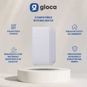 Set di 10 raccordi per condotti in plastica Gloca per sedili singoli serie Matix - Product Image 2