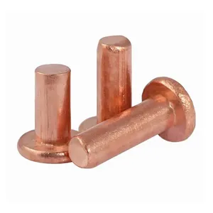 Rivets plats en cuivre GB109 M2, M2.5, M3, M4, M5, M6, M8 – Rivets à <span class=keywords><strong>frapper</strong></span> manuellement - Product Image 5
