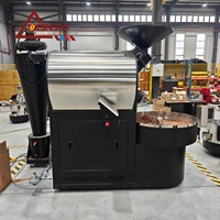 Machine à torréfier le café commerciale automatique 12 kg avec stockage de la courbe de torréfaction, couleur et logo personnalisables pour les cafés et les usines de torréfaction