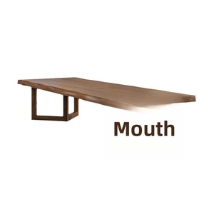 <span class=keywords><strong>Table</strong></span> de conférence moderne minimaliste en bois massif, bureau rectangulaire en bois de grande taille, poste de travail de bureau, usage commercial, <span class=keywords><strong>table</strong></span> de style bois. - Product Image 5