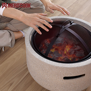 Mesa portátil de óxido de magnesio para exteriores, Bol para barbacoa, calentador multifunción para Patio, acampada, sin humo, MGO <span class=keywords><strong>Fire</strong></span> <span class=keywords><strong>Pit</strong></span> - Product Image 5