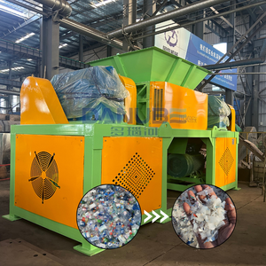 Large Capacity Double Shaft Waste Plastic Shredder <b>Machine</b> Plastic Shredding <b>Machine</b> - Product Image 1