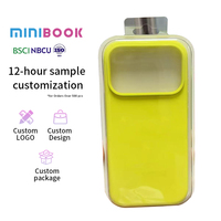 Coque de téléphone en silicone liquide souple personnalisée Minibook, couleur personnalisée, antichoc, avec emballage pour téléphone 17 16 Pro Max