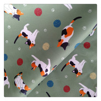 Tissu d'ameublement en polyester 100 % tricoté, imprimé dessin animé, avec doublure imperméable, pour sacs - Collection 2023